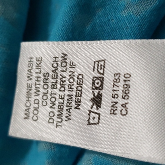 Maurices. Heathered Teal Open Front, Waterfall Kimino.  Size XL.  NWOT - Picture 9 of 11